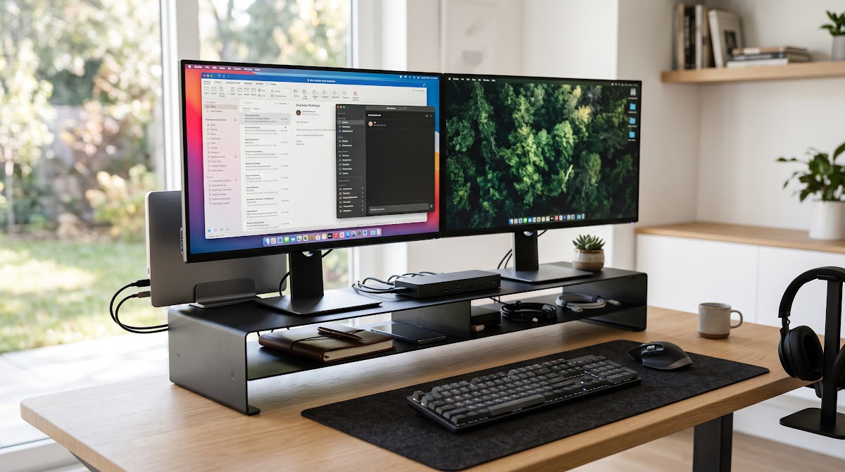 Best Monitor Stands with Storage for Home Offices (2026) - BEST COMPACT — IN CONTEXT