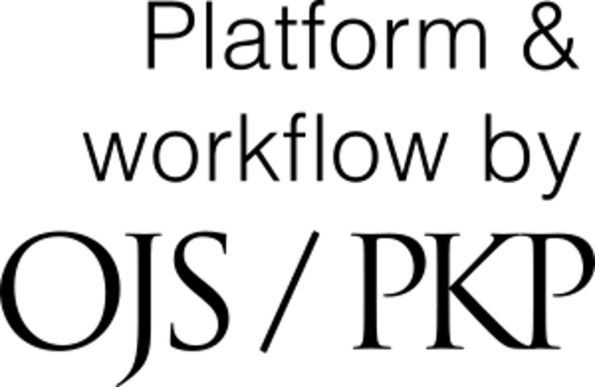 Platform & workflow by OJS / PKP