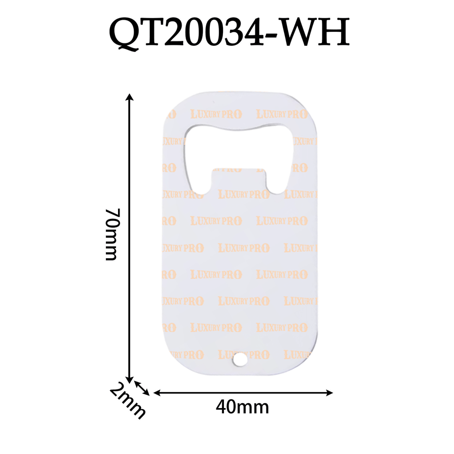 Stainless Steel Dog Tag Bottle Opener