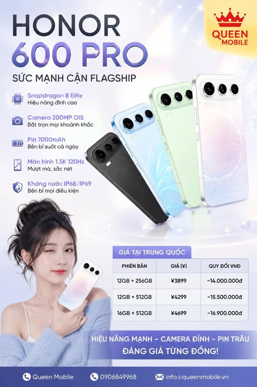 Der in China bekannt gegebene Preis des HONOR 600 Pro lässt den Beinahe-Flaggschiff-Markt erzittern ...