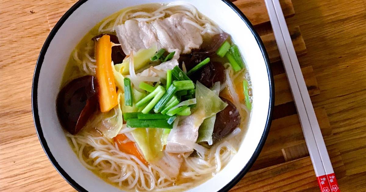 Tan Men タンメン - Mì Ramen Súp Thịt Heo Rau Củ