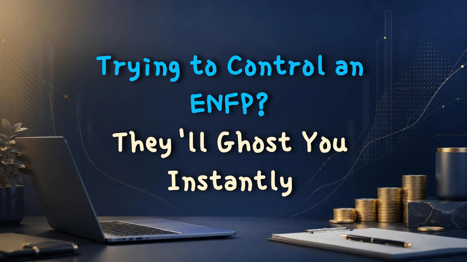 Trying to Control an ENFP? They'll Ghost You Instantly