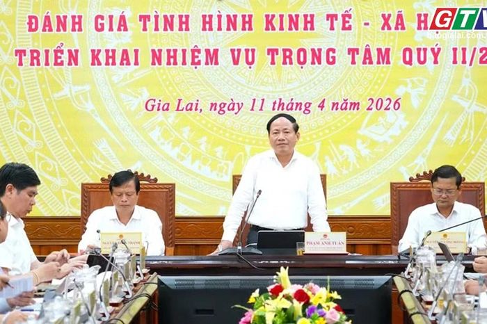 Điểm tin trưa: Chủ tịch UBND tỉnh Phạm Anh Tuấn - Quyết liệt tháo gỡ điểm nghẽn, thúc đẩy tăng trưởng - Báo Gia Lai