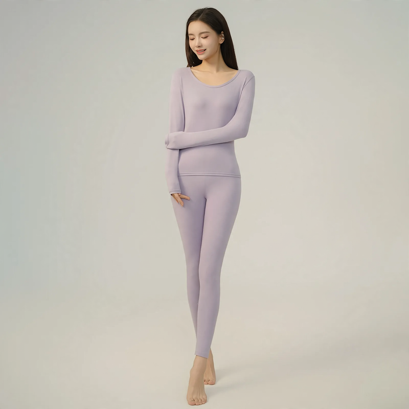Cotton Thermal Underwear Set, thin, antibacterial, Unisex