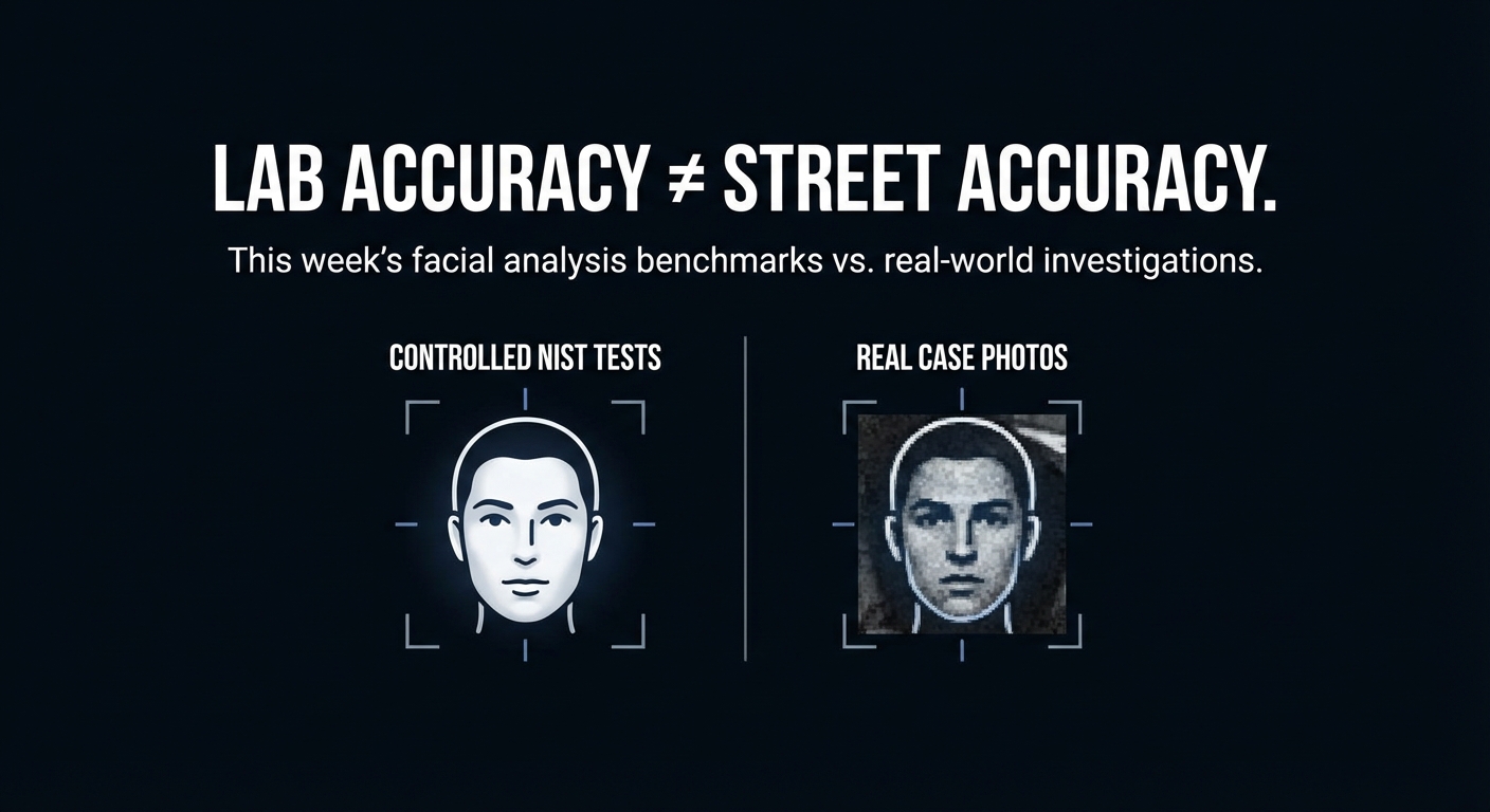 NIST Benchmarks Are Impressive. Here's What They Don't Tell Investigators.