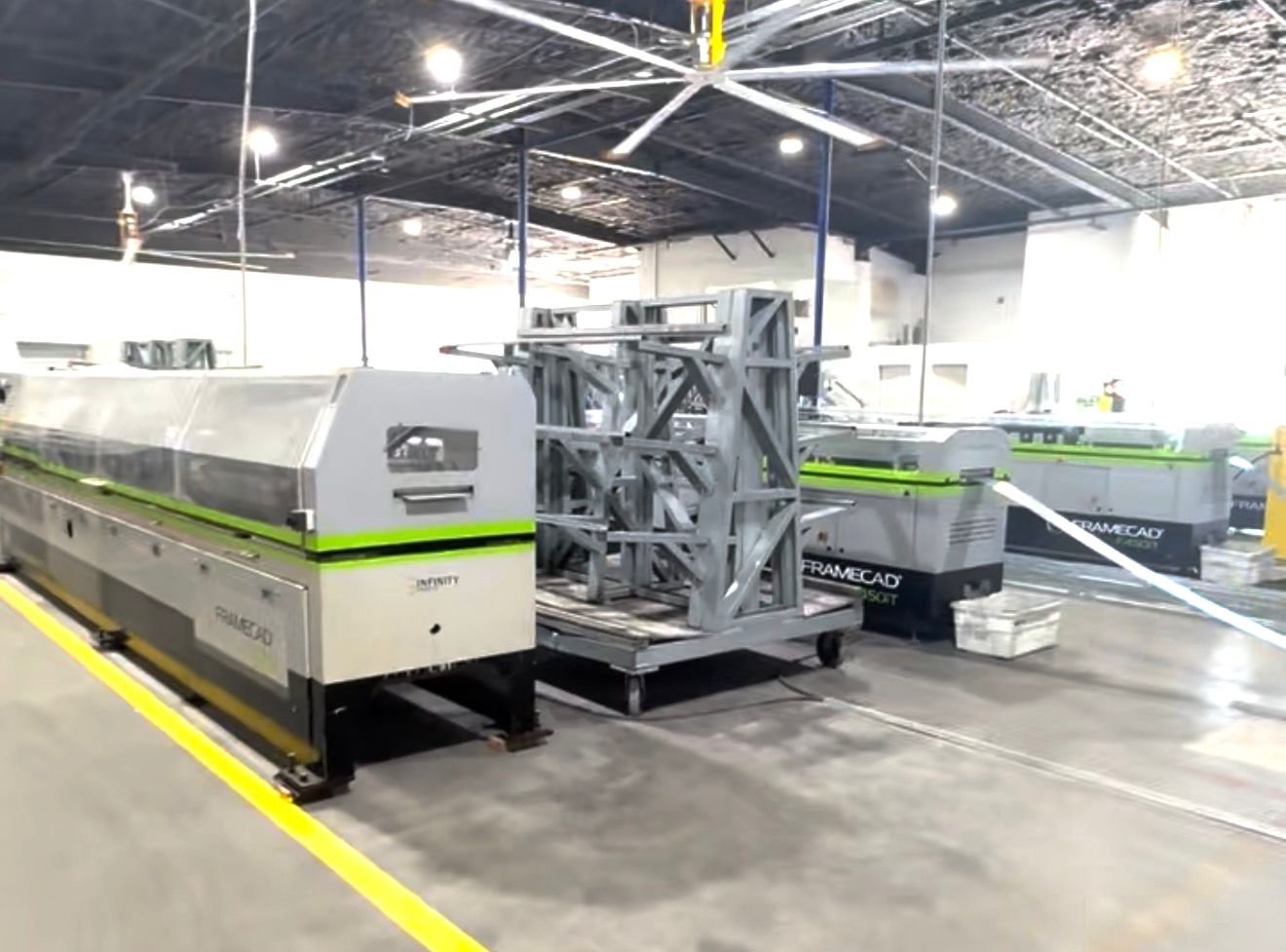 FrameCAD Steel Framing Machine
