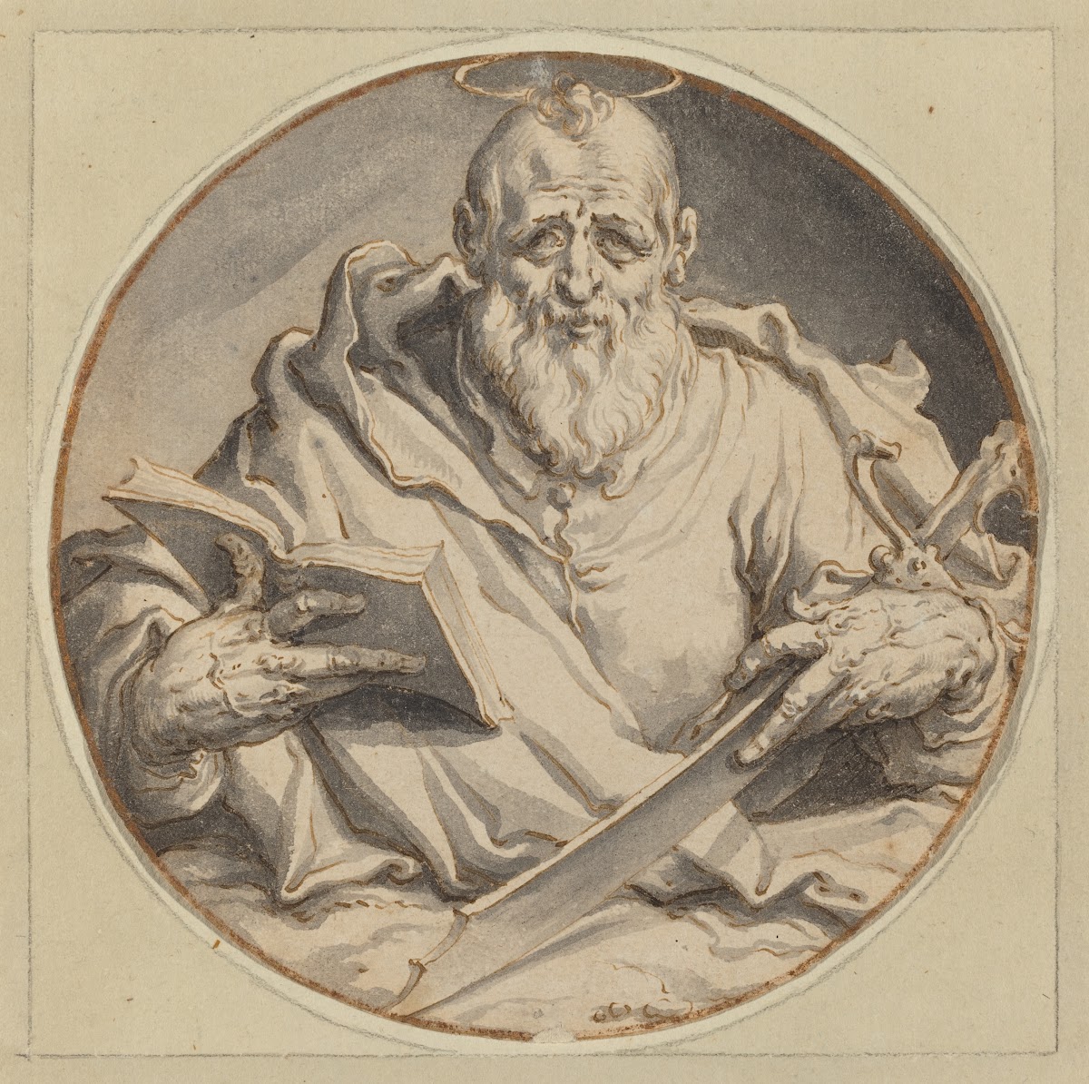 Saint Matthew c 1585 1590