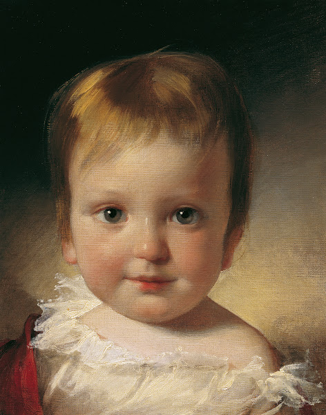 Freiherr Alexander Vesque von Püttlingen als Kind 1836