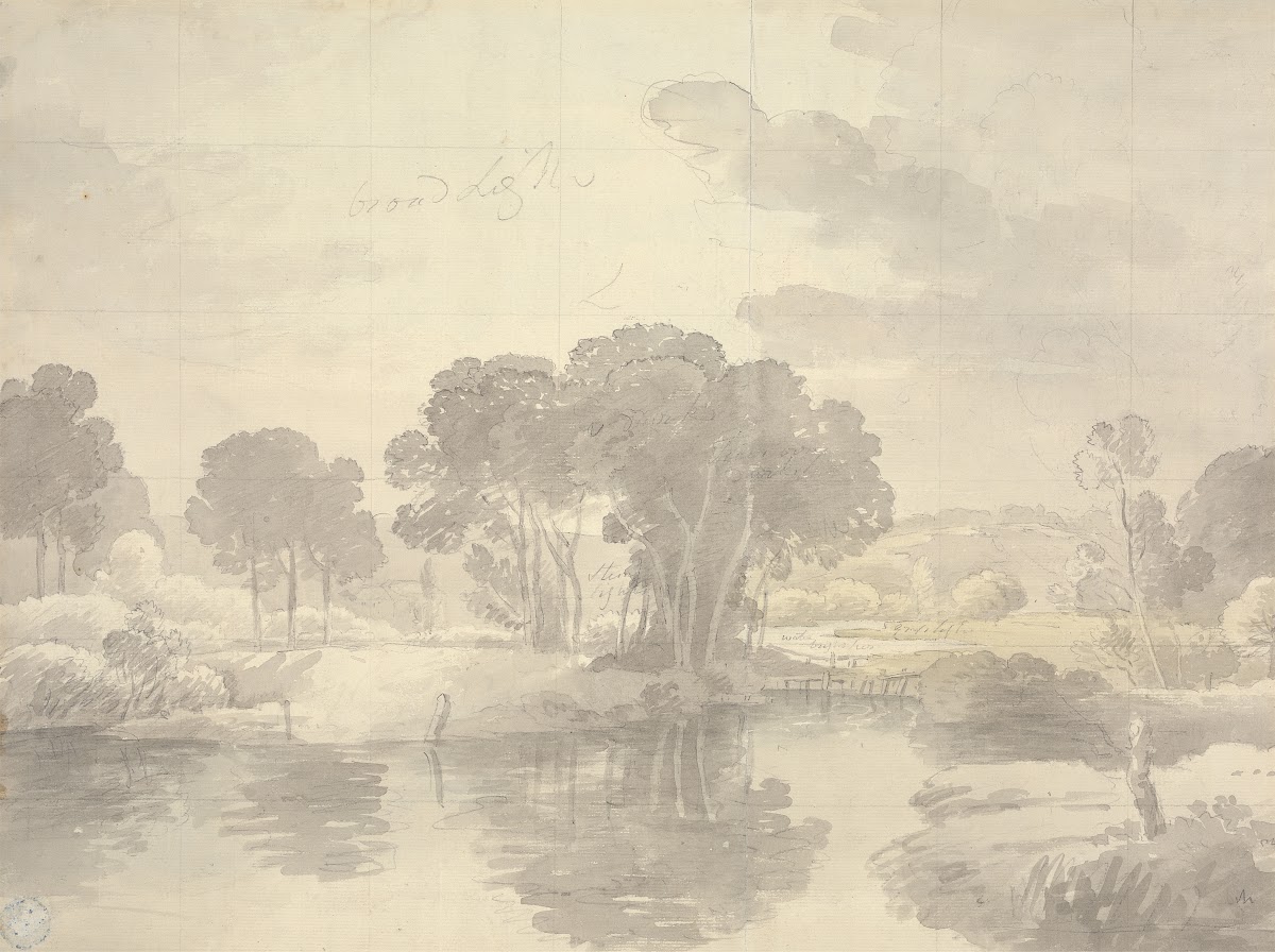 River Landscape  On the Thames