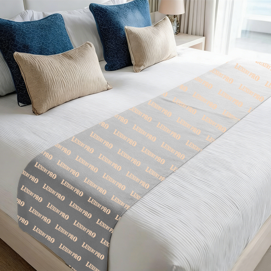 Free-Stitch Bed Skirt [Colored Edge]