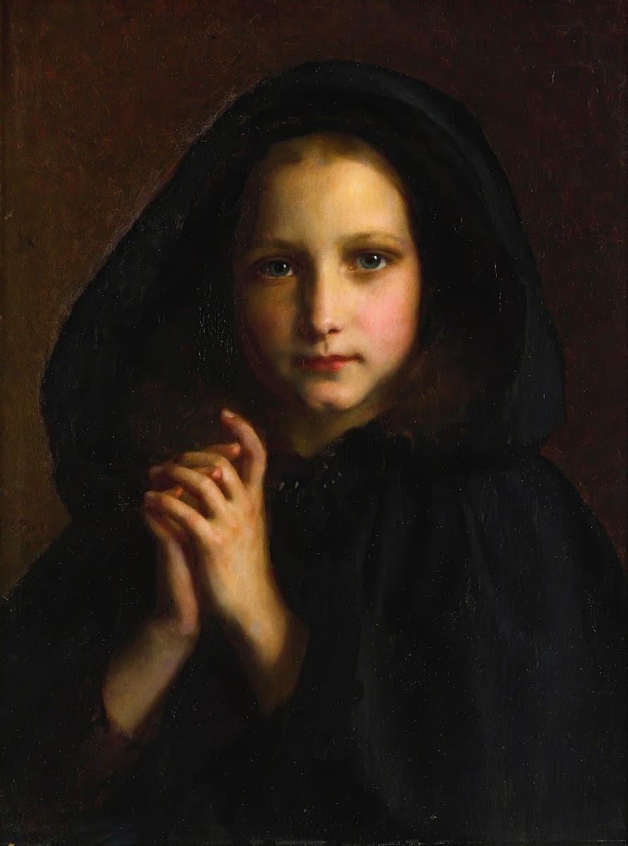 Femme Dans Un Manteau 1871