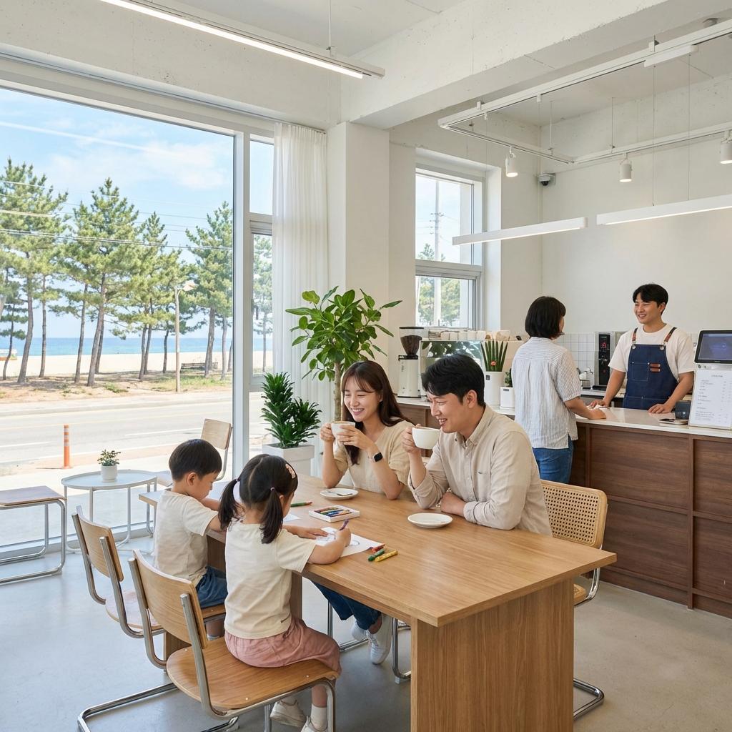 강릉 해변 카페 에티켓 & 스마트 이용 가이드