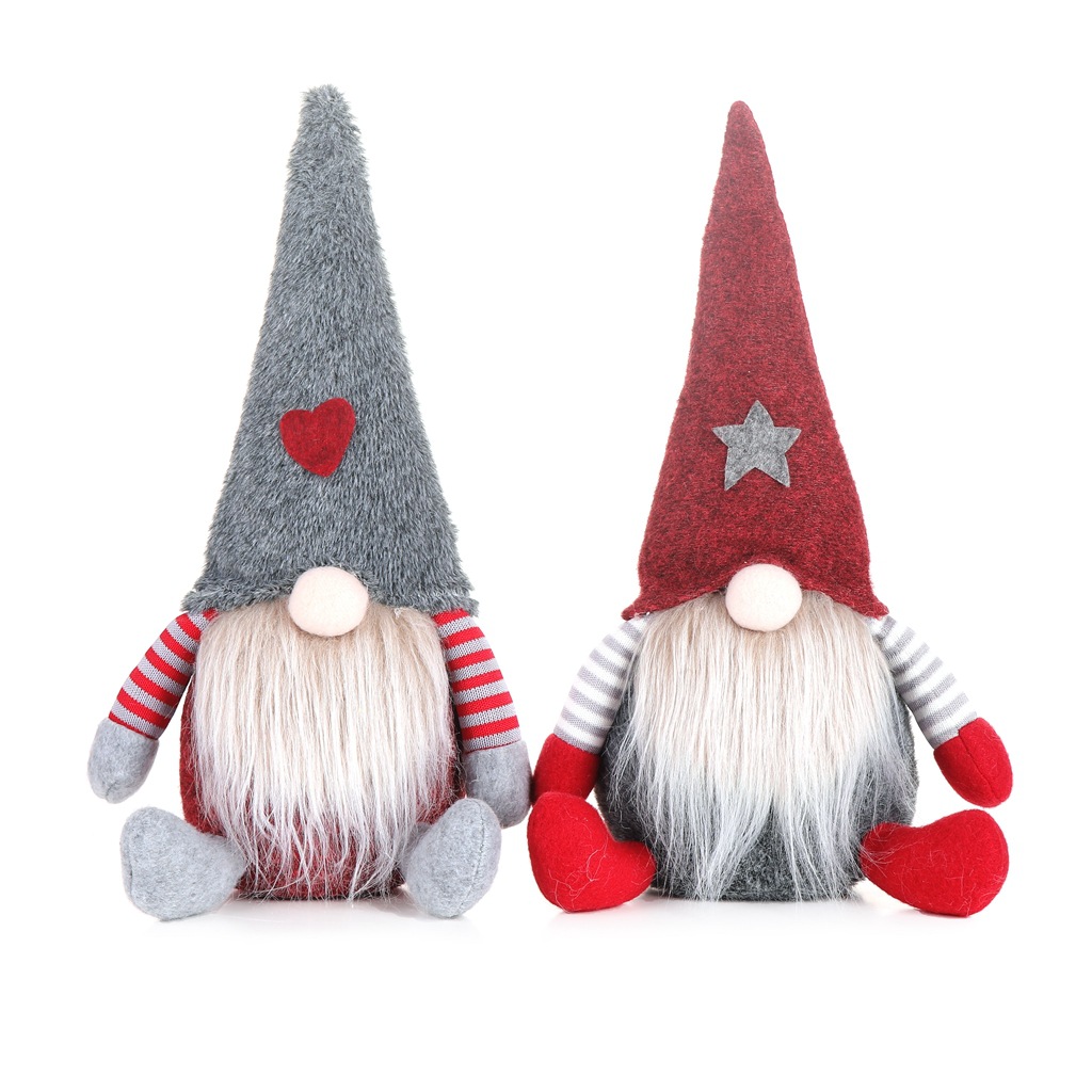 Decorative Gnome Figure Made of Fabric
