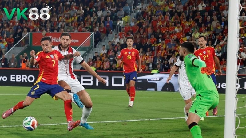 Phong độ của Georgia vs Tây Ban Nha