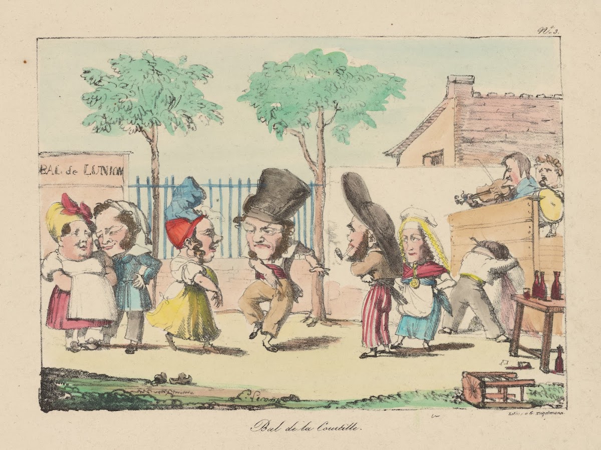 Bal de la courtille 1830