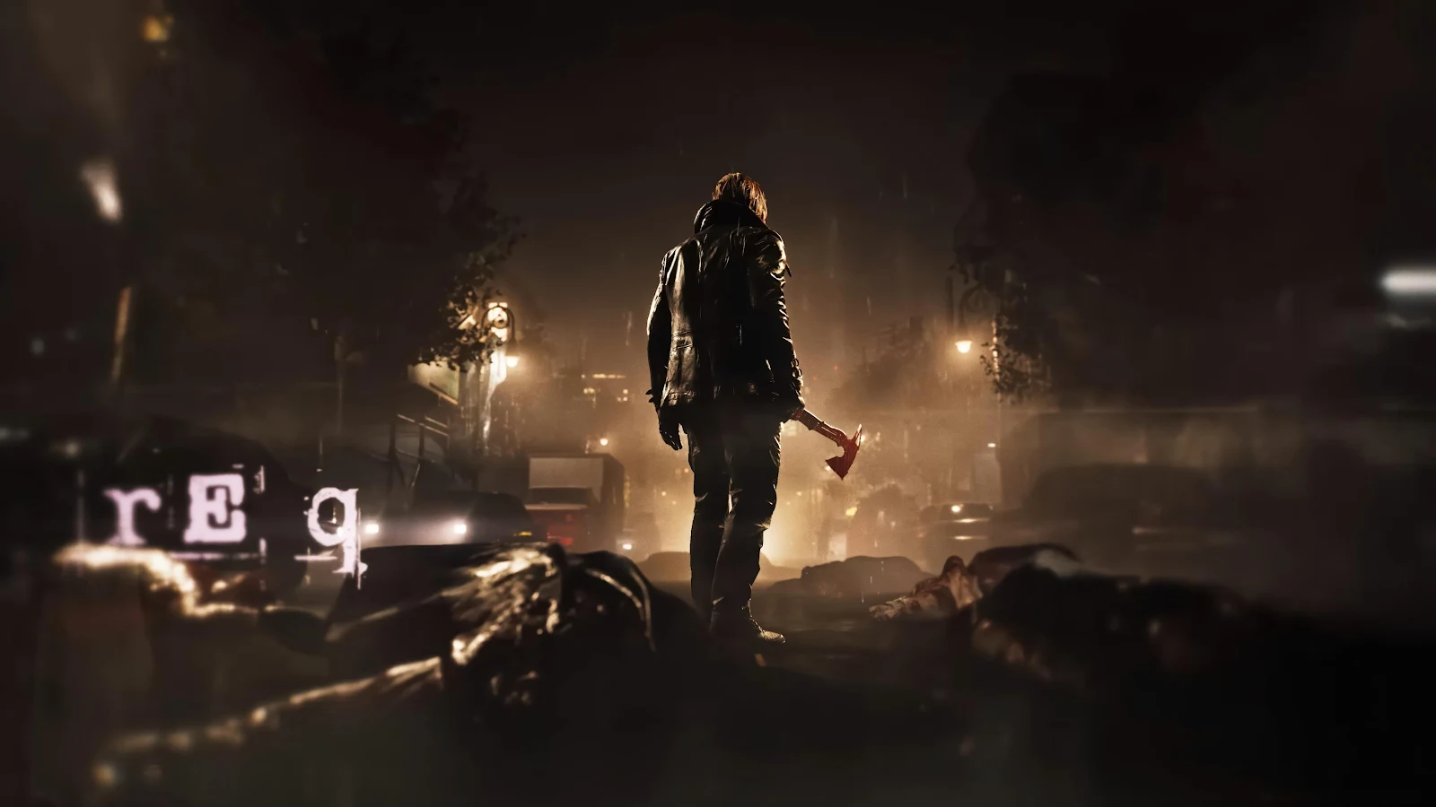 Leon Kennedy In Resident Evil 4 - Cinematic Game Art 4K Wallpaper (3840x2160)