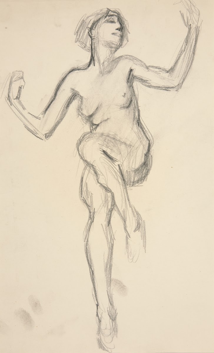 Figure study for The Hours II 1985