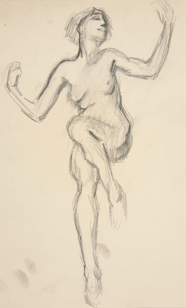 Figure study for The Hours II 1985