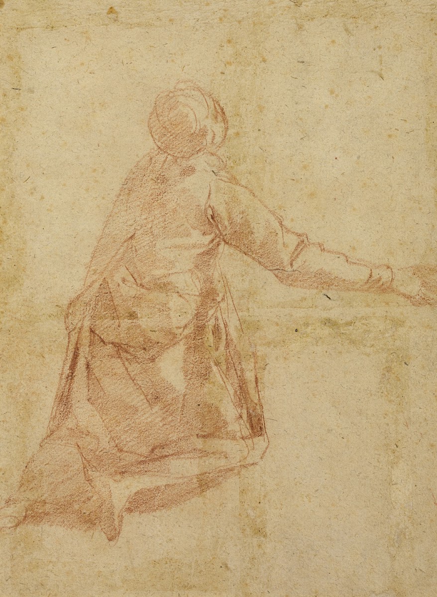 Kneeling Figure from the Back 1595 1600