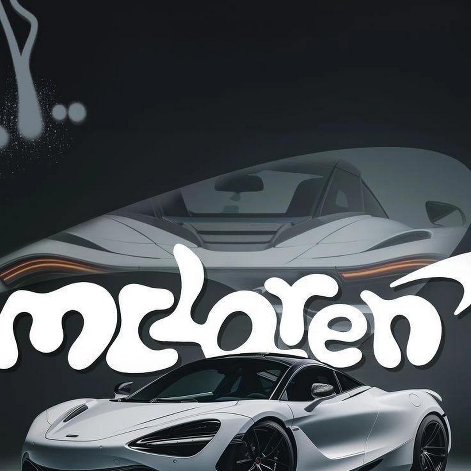 Download Sleek White McLaren 720S Supercar iPhone