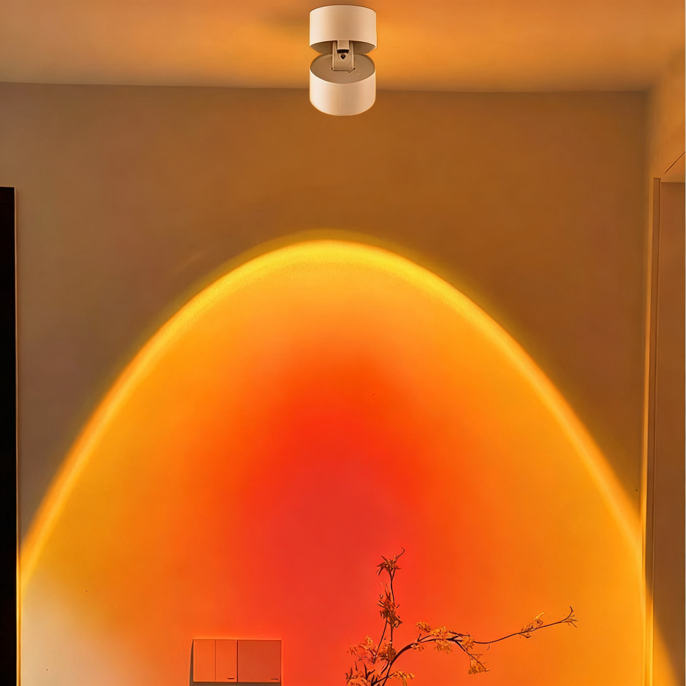 LED-Sunset-Strahler mit Farbwechsel