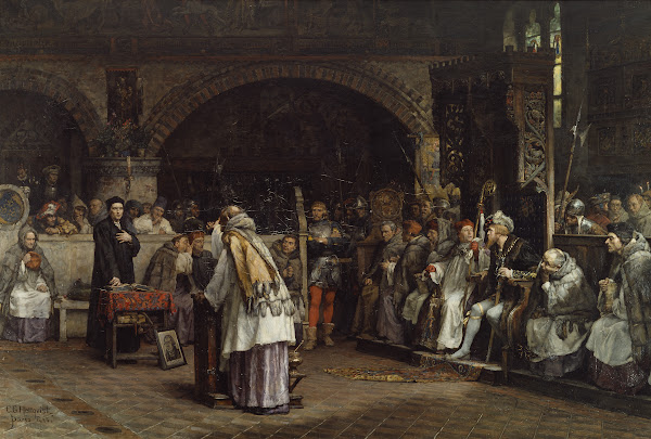 Religious Discourse between Olaus Petri and Peder Galle 1883