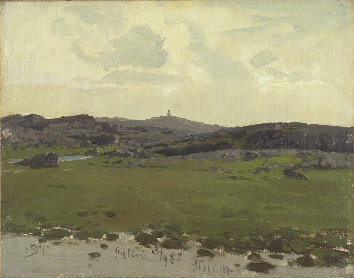 View of Galtrö Study