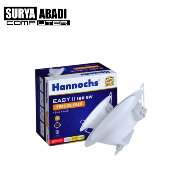 LAMPU HANNOCH EASY II 9W TRICOLOUR