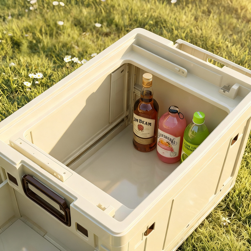 Camping storage box, 40–50 L, foldable, Model 2032