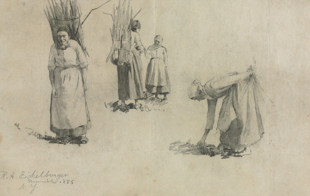 Bavarian Peasants 1885
