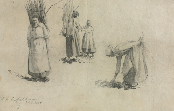 Bavarian Peasants 1885