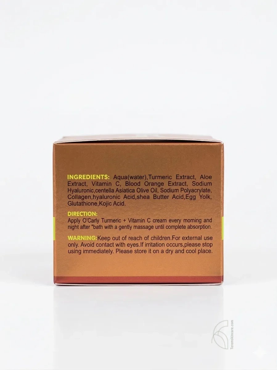 O'Carly Tumeric + Vitamin C Cream