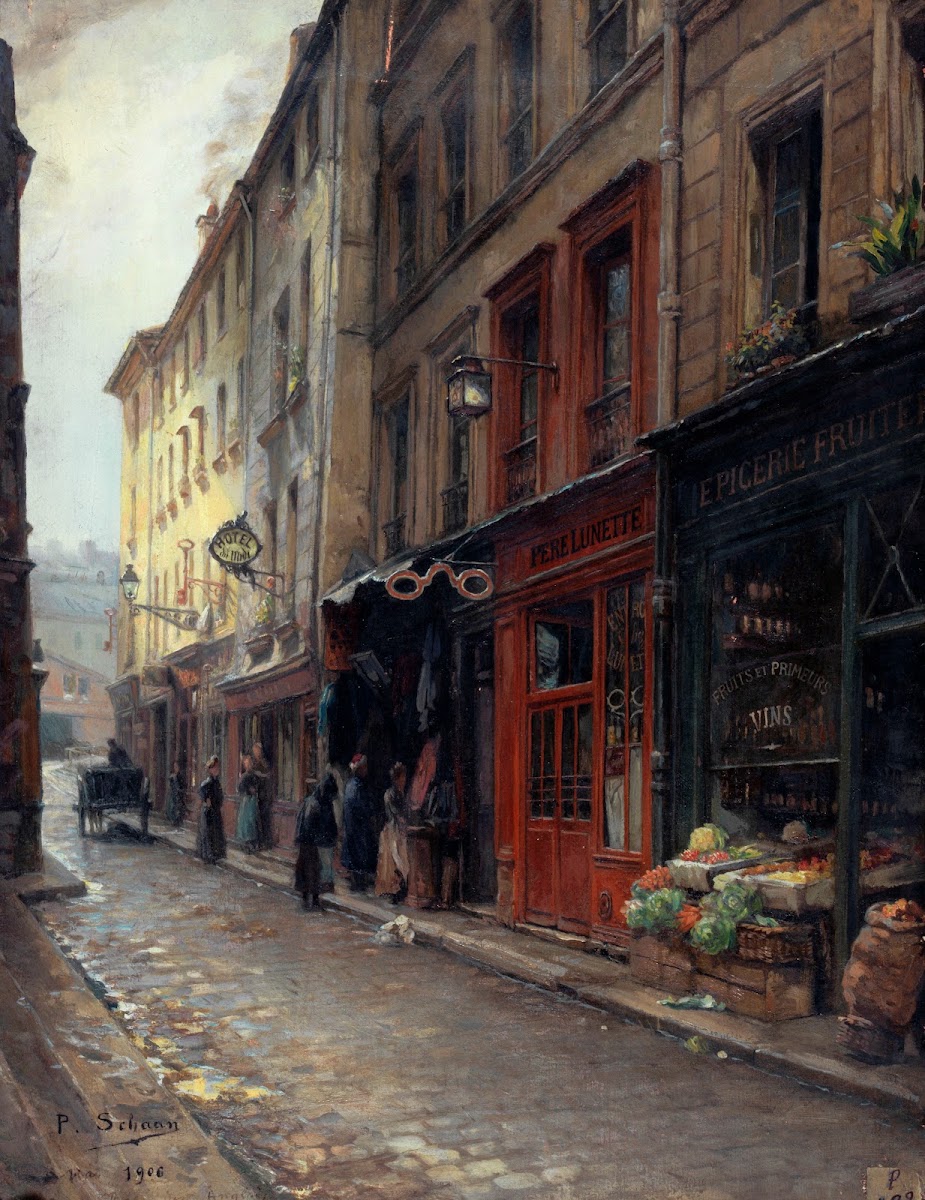 Le Cabaret Du Père Lunette Rue Des Anglais 19051906