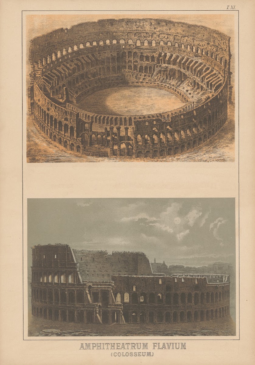 Amphitheatrum Flavium Colosseum 1882
