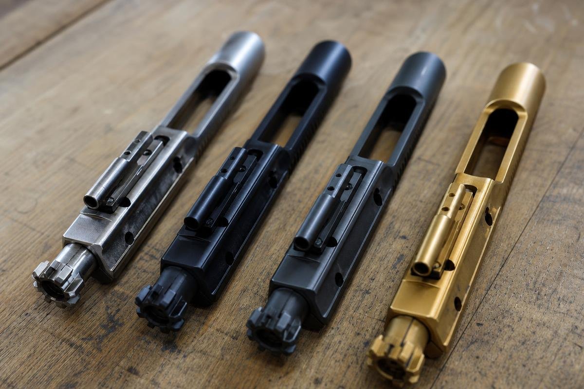 comparing AR-15 BCG coatings from nickel boron to nitride phosphate and chrome