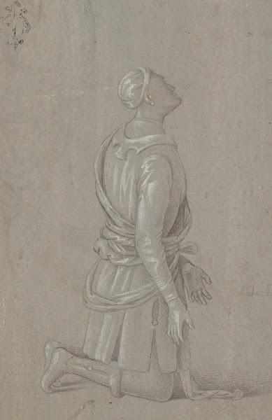 A Kneeling Man in Fifteenth Century Costume ca 1509
