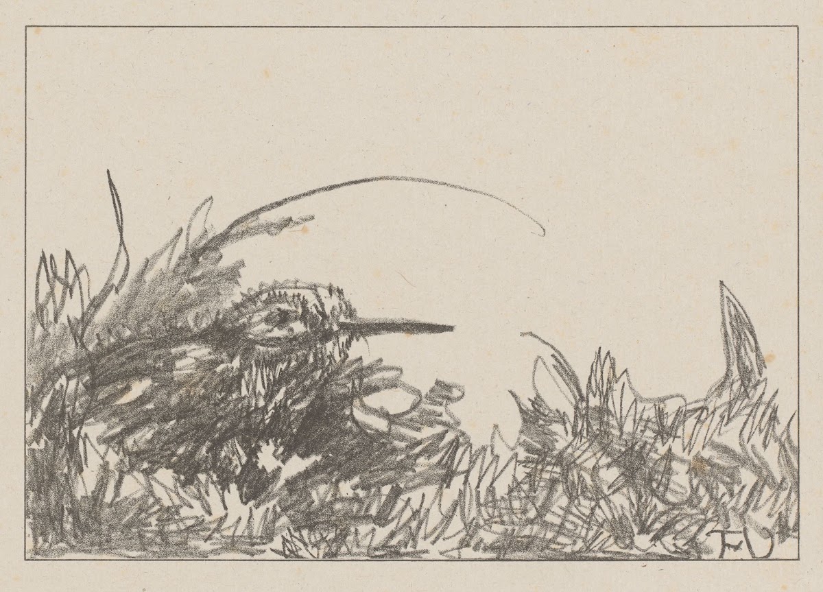 Tureluur in het gras 1878   1917