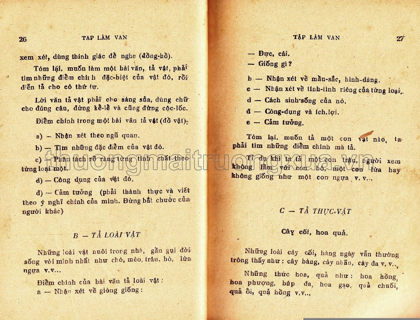 Tập làm văn lớp ba và lớp nhì (1953) - Trang 48
