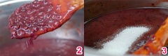 Khoai lang gọt vỏ, cắt miếng nhỏ vừa ăn. Khi cháo đã chín nhừ, cho phần khoai đã cắt, táo tàu vào đun thêm 15-20 phút nữa cho chín rồi thêm đường vào tùy khẩu vị của bạn nhé! Trong gạo lứt chứa nhiều vitamin nhóm B, E, các khoáng chất magie, sắt, ...nhuận tràng, chống táo bón. Món Cháo gạo lứt sau đây có sự kết hợp với táo tàu, khoai lang và đậu đỏ, ... đều là những thực phẩm bổ dưỡng, thích hợp cho người đau dạ dày sử dụng.