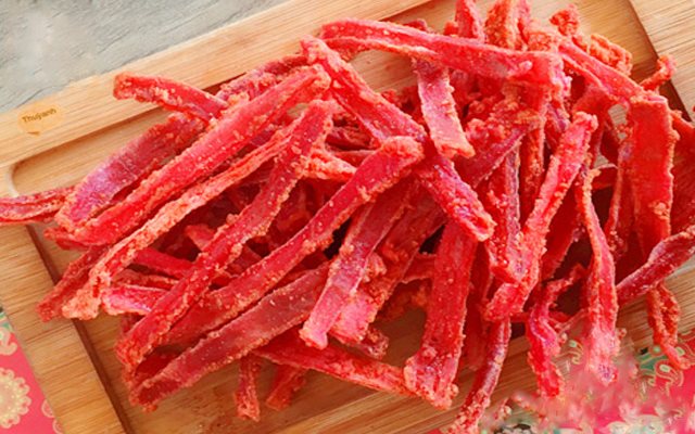 Mứt Cùi Dưa Hấu