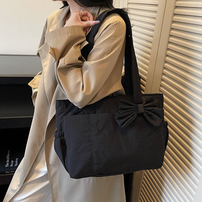 Schultertasche aus Baumwolle, Tote-Stil