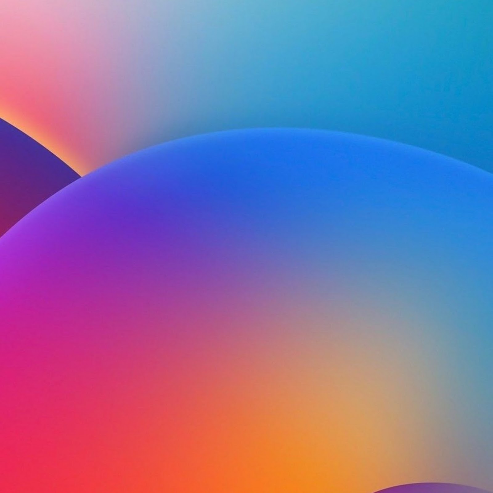 Download Abstract Colorful Gradient Waves Full HD iPhone