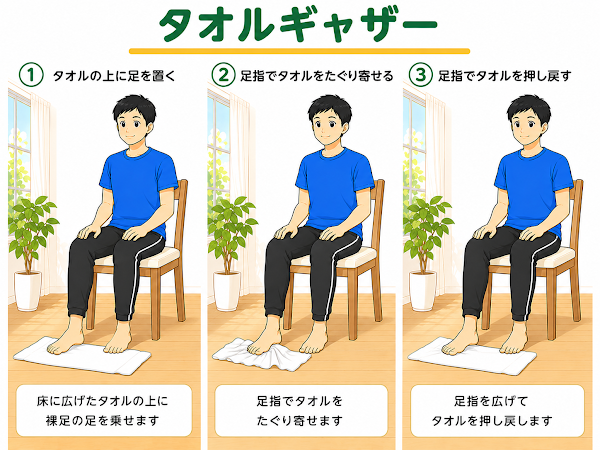 タオルギャザー