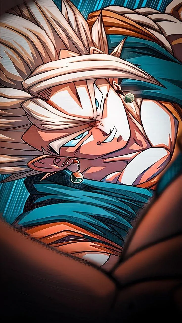 Dragon Ball, Anime Art, Super Saiyan, Vegito iPhone Wallpaper Background (736x1308)