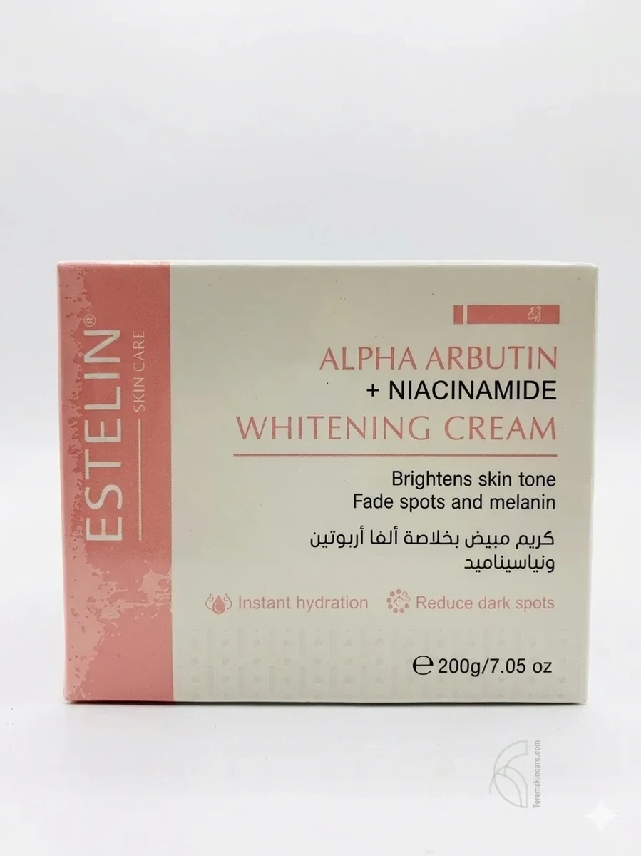 Estelin Alpha Arbutin + Niacinamide Whitening Cream
