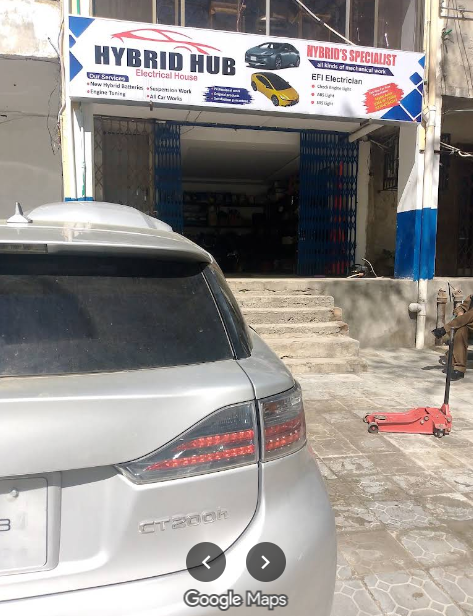 EV battery diagnostic Hybrid Hub workshop Islamabad