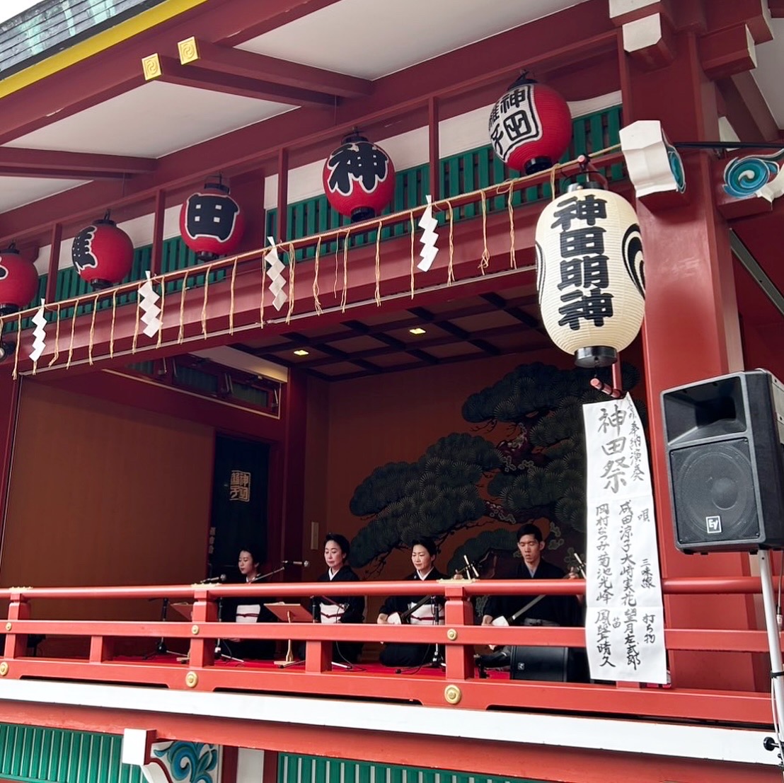 演奏写真: 令和七年神田祭 天下祭社中 長唄奉納演奏（3）