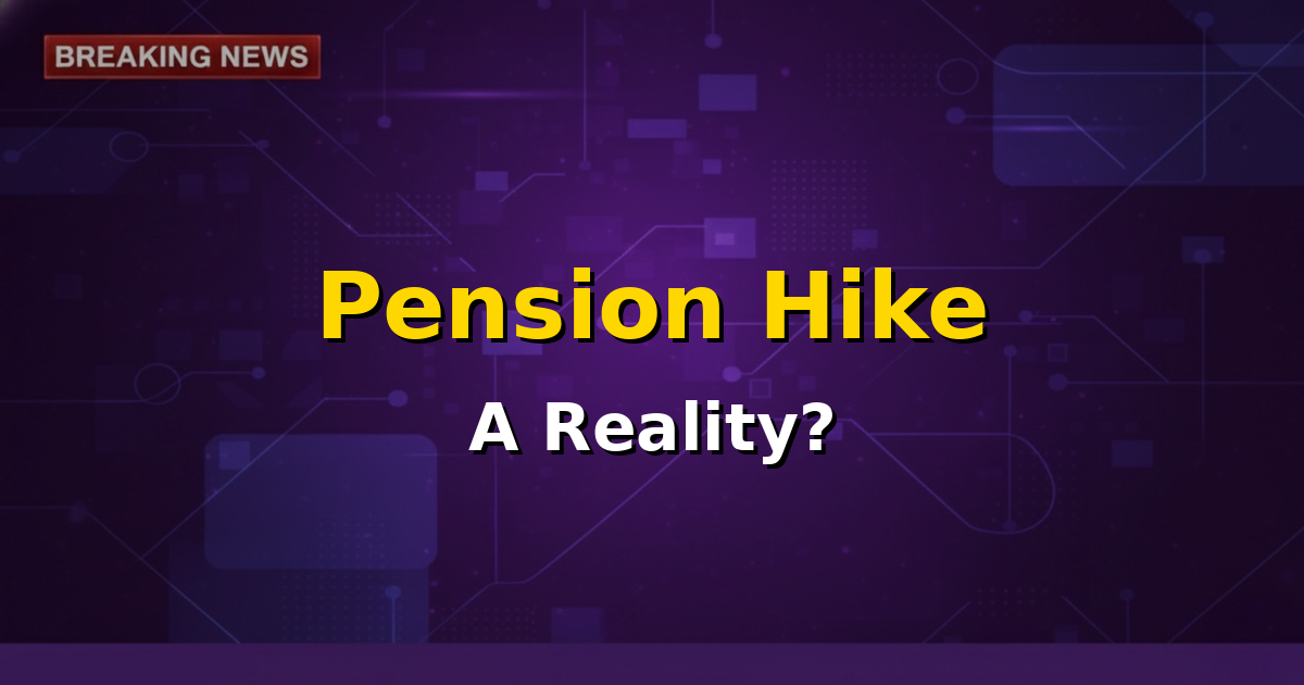 Elderly couple smiling, symbolizing financial relief for retirees in India with potential pension increase.