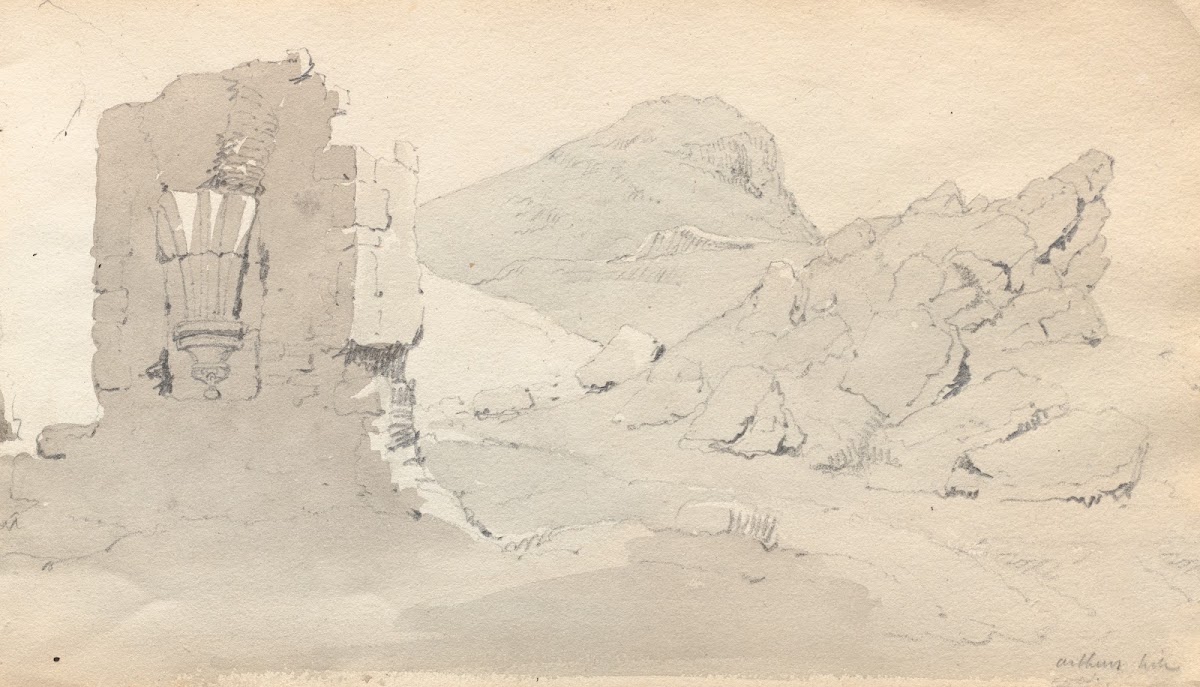 Sketchbook Ruin 1814
