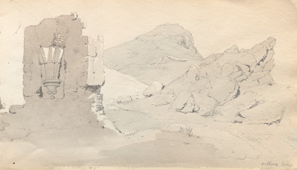 Sketchbook Ruin 1814